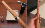 Ring Tool-Wooden Ring Stick Mandrel Graduated Ring Sizer Stick Tool