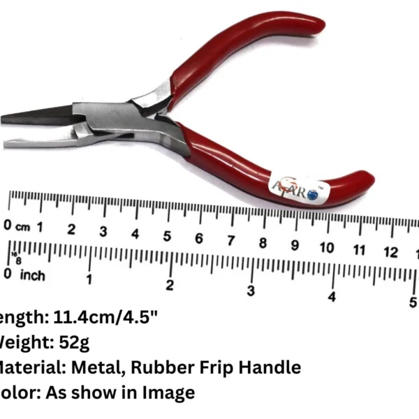 Jewelry Plier Mini Flat Nose Plier Jewelry Making, Watch, Craft Repairing Tool