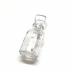 4ps Gold Testing Empty Reusable and Refillable Transparent Glass Bottles