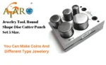 Disc Cutter Punch Cutter Craft Work Metal Jewelry Tool Round Shape Disc Cutter - Image 8