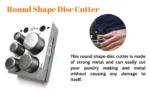 Disc Cutter Punch Cutter Craft Work Metal Jewelry Tool Round Shape Disc Cutter - Image 7