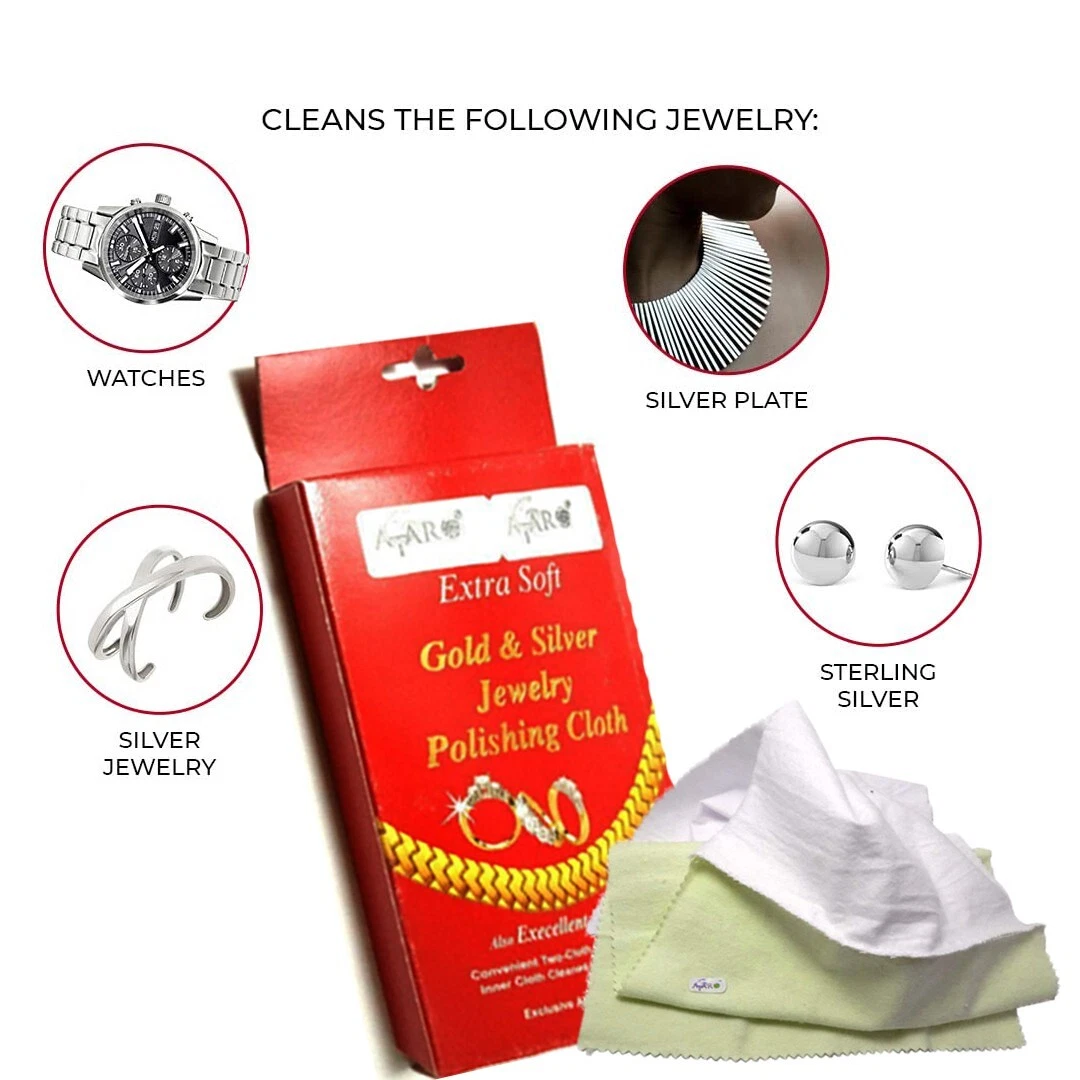 s-l1600 (16) Diamond Gems Gold Silver Glass Jewelry Polishing Cloth Jewelry Cleaning Cloth - Image 1