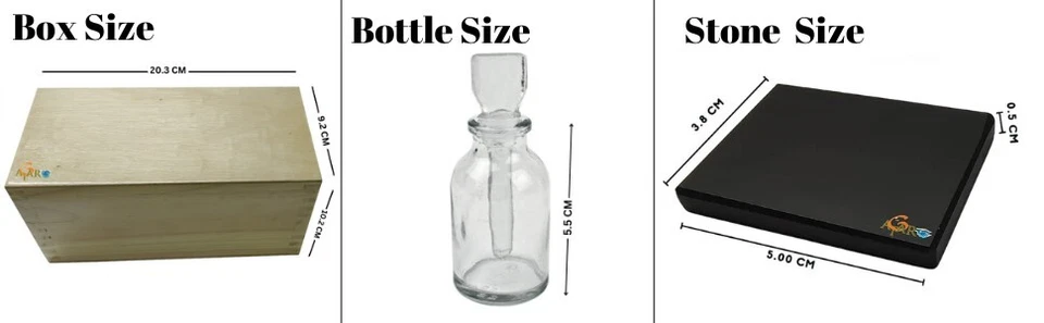 5Ps Gold Testing Glass Bottle Acid Box And 1 Stone 8 Compartments Kit For Gold - Image 2