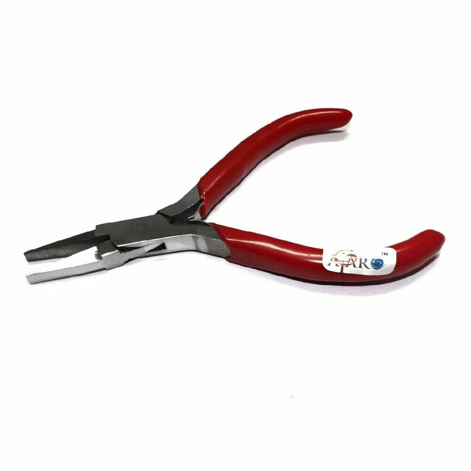 Jewelry Plier Mini Flat Nose Plier Jewelry Making, Watch, Craft Repairing Tool - Image 4