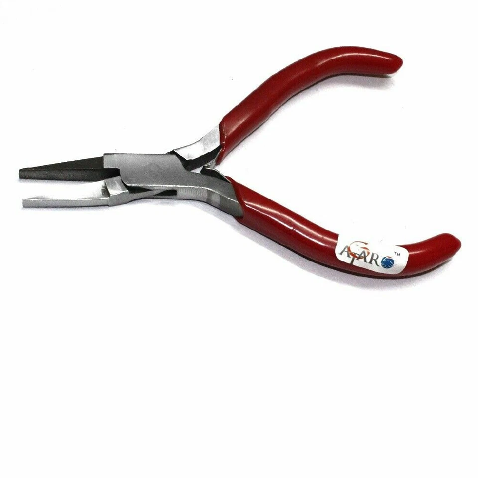 Jewelry Plier Mini Flat Nose Plier Jewelry Making, Watch, Craft Repairing Tool - Image 3