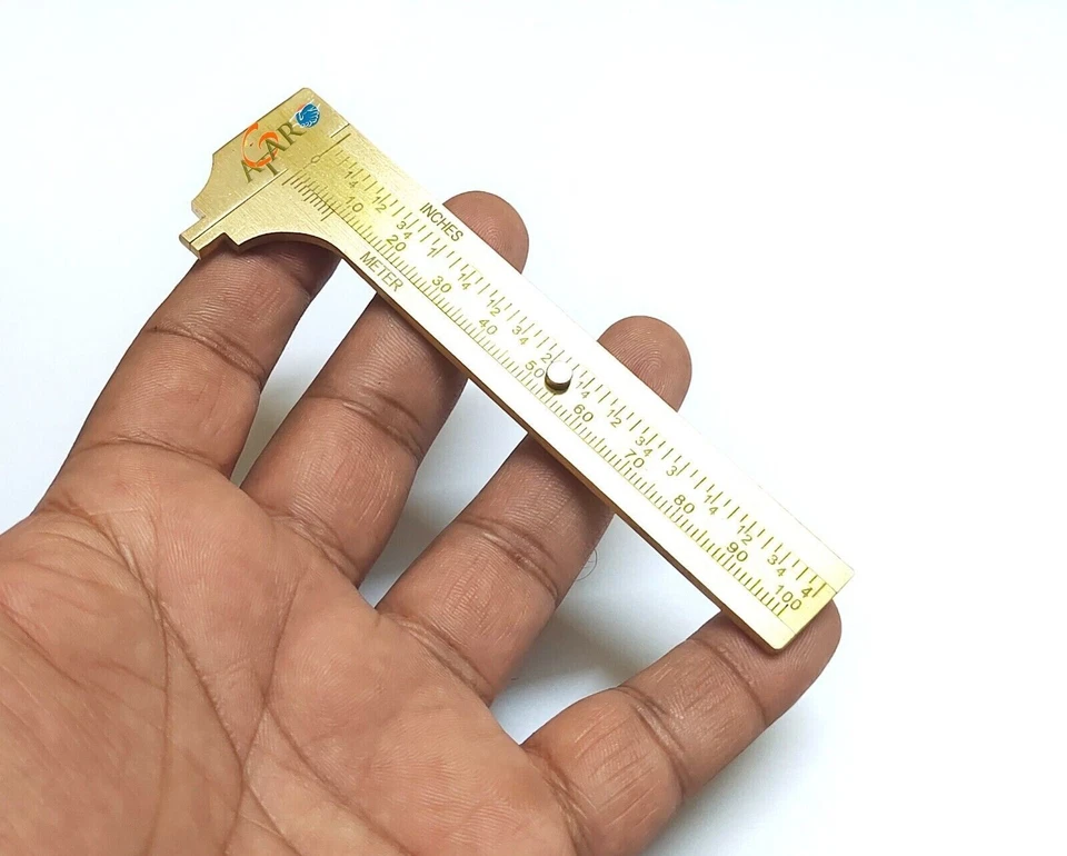 Jewelers Jewelry Measuring Tool 100 mm 4.0" Gauge Vernier Measuring Tool ATSV1.. - Image 8