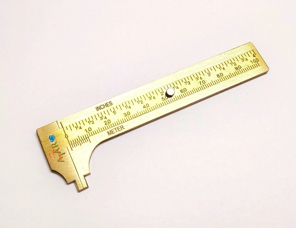 Jewelers Jewelry Measuring Tool 100 mm 4.0" Gauge Vernier Measuring Tool ATSV1.. - Image 7