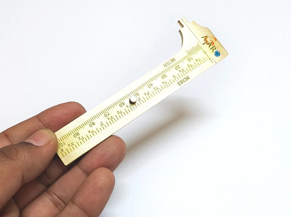 Jewelers Jewelry Measuring Tool 100 mm 4.0" Gauge Vernier Measuring Tool ATSV1.. - Image 6