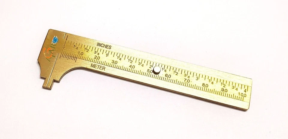 Jewelers Jewelry Measuring Tool 100 mm 4.0" Gauge Vernier Measuring Tool ATSV1.. - Image 4