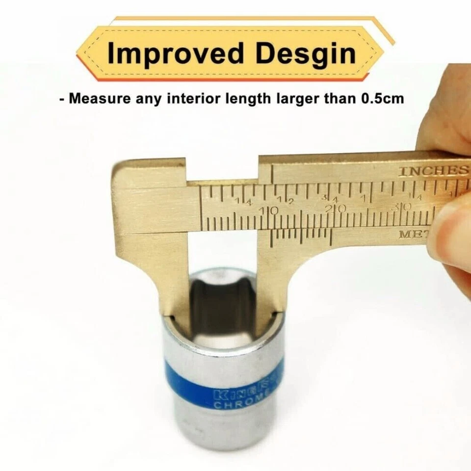 Jewelers Jewelry Measuring Tool 100 mm 4.0" Gauge Vernier Measuring Tool ATSV1.. - Image 3